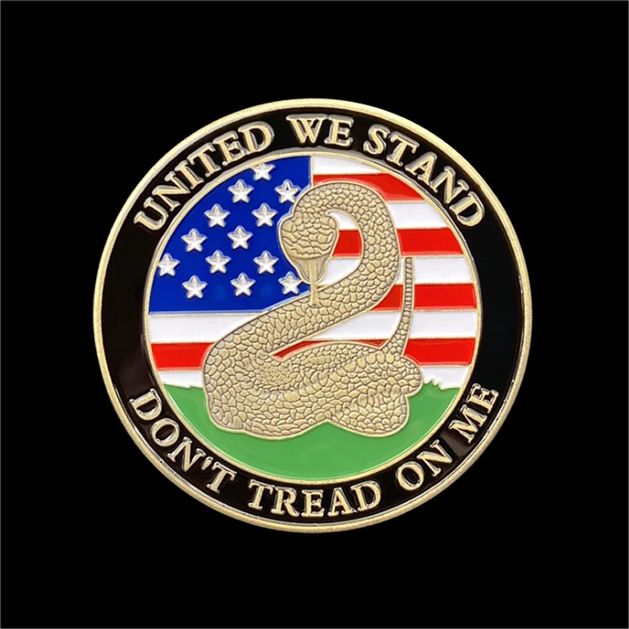 Американской революции Даймондбэкс позолоченные монеты корпуса морской пехоты