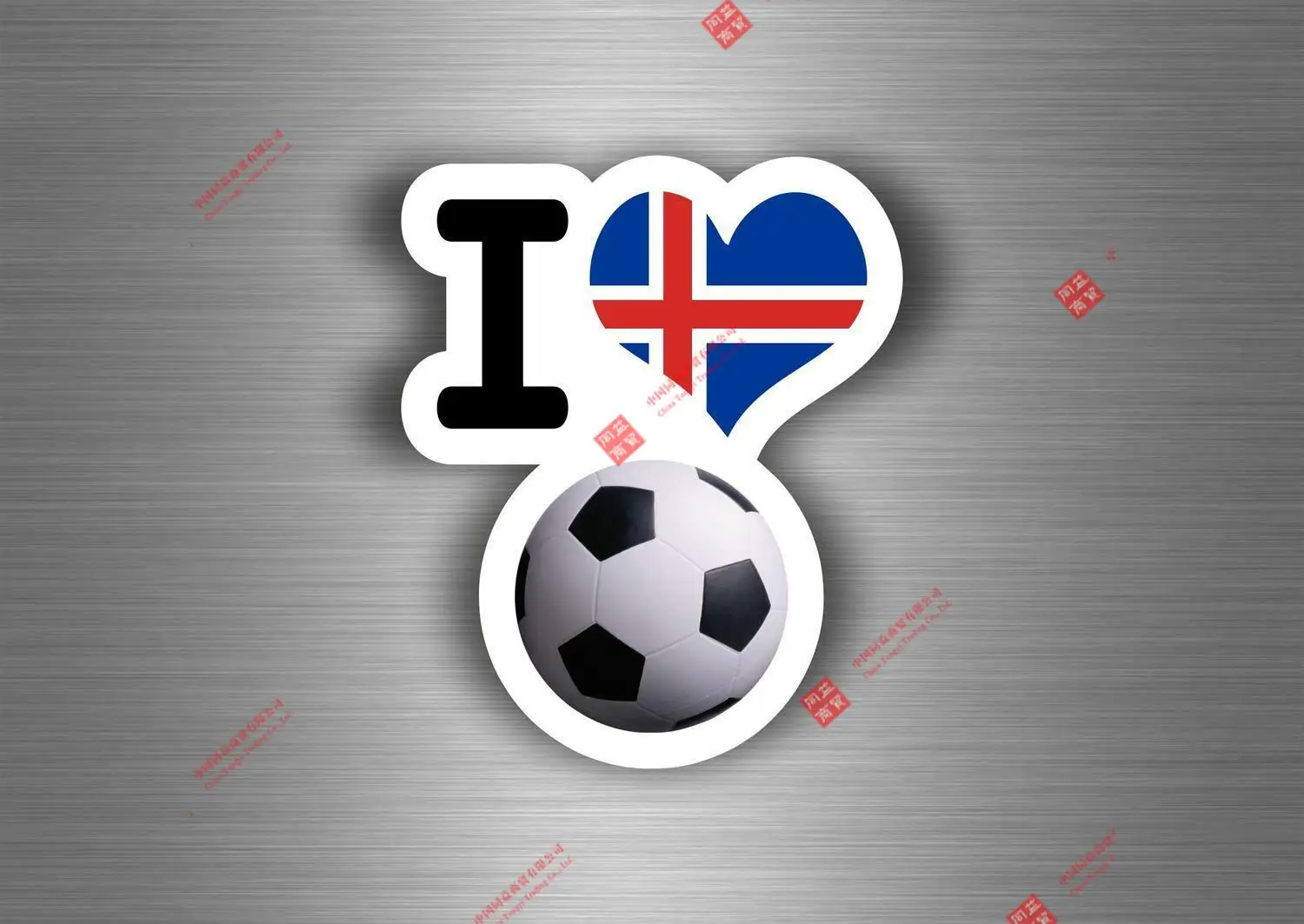 Интересная наклейка на автомобиль, гоночный велосипед, остров Исландии, футбольный клуб, викингов