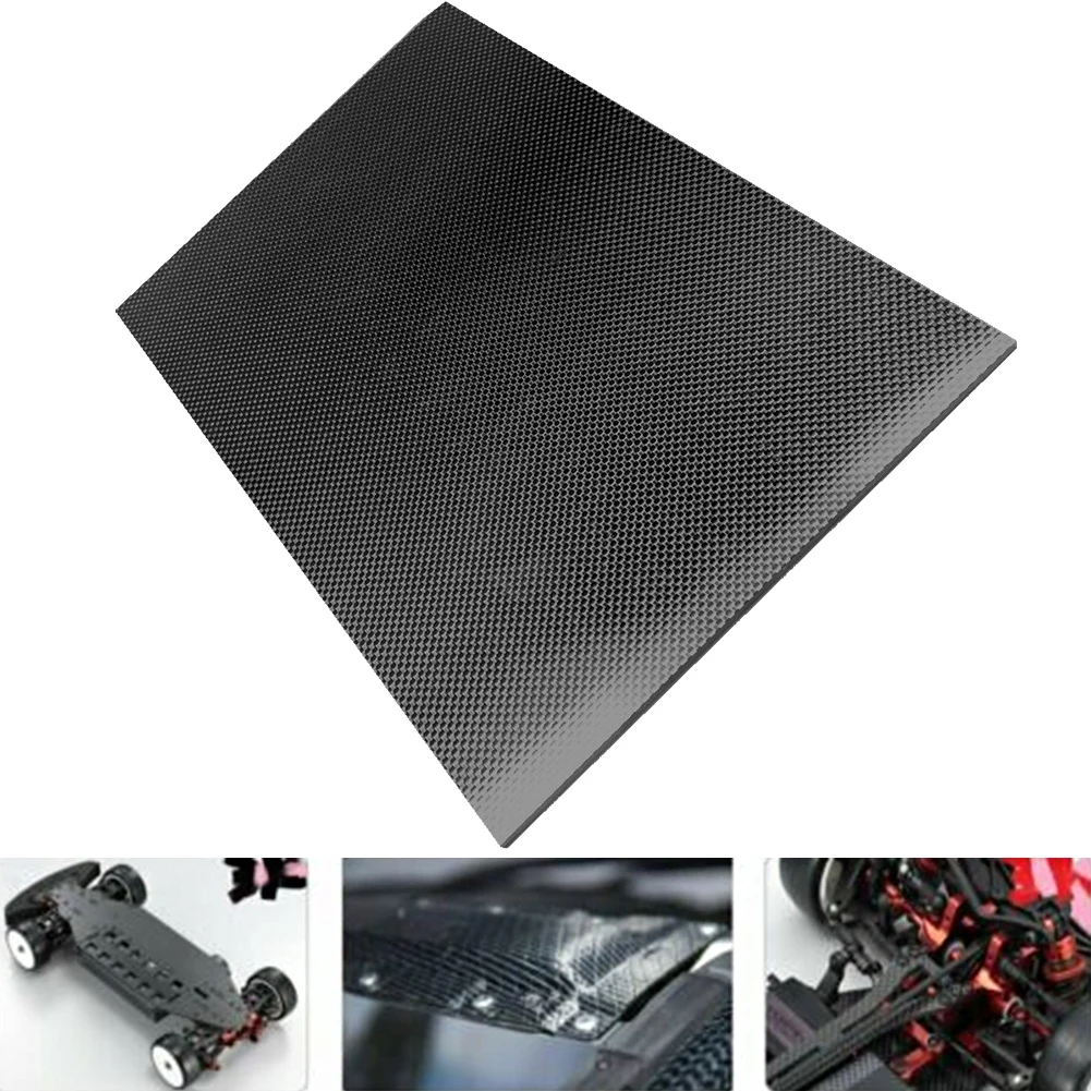 

Efficiency Carbon Fiber Plate Hardness Shockproof Twill Anti Creep Aircraft Model Machine Panel Flexibility Corrosion Resistance