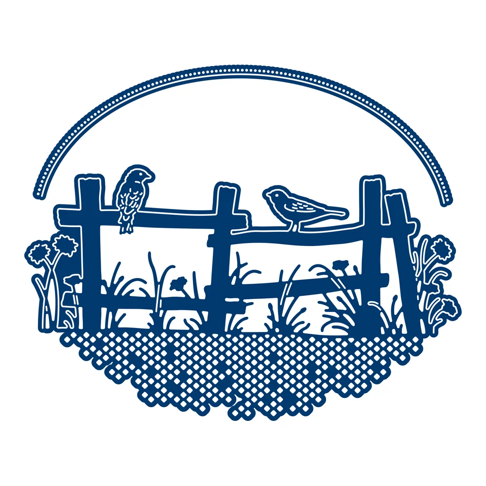 

Birds and Flowers Metal Cutting Dies for DIY Scrapbooking Crafts Dies Cut Stencils Maker Photo Album Template Handmade Big Die