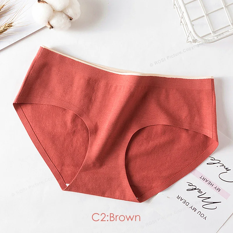 Трусики женские хлопковые бесшовные танга без шовов для здоровья нижнее белье