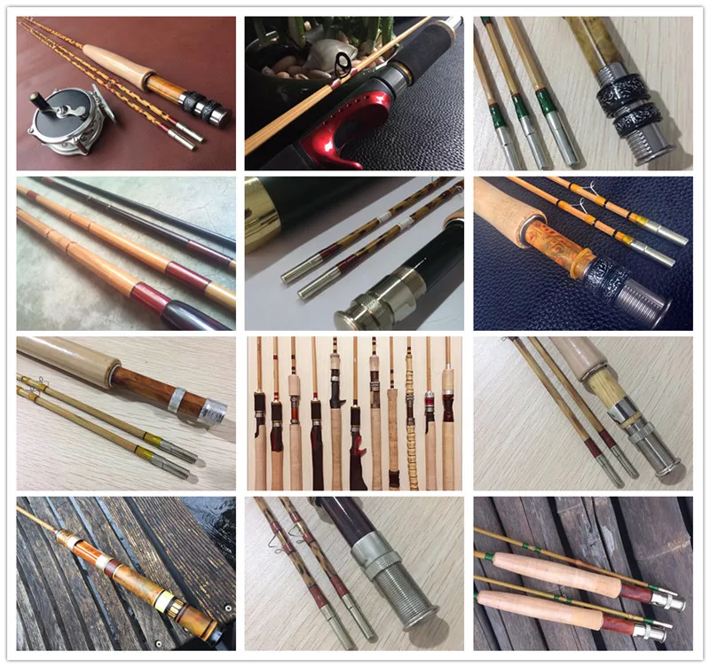 

ZHUSRODS Bamboo Fly Rod Blank / 4 Section