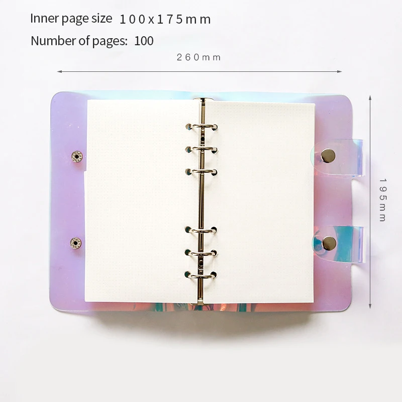 1 шт. креативные канцелярские товары лазерный блокнот с отрывными листами трещит