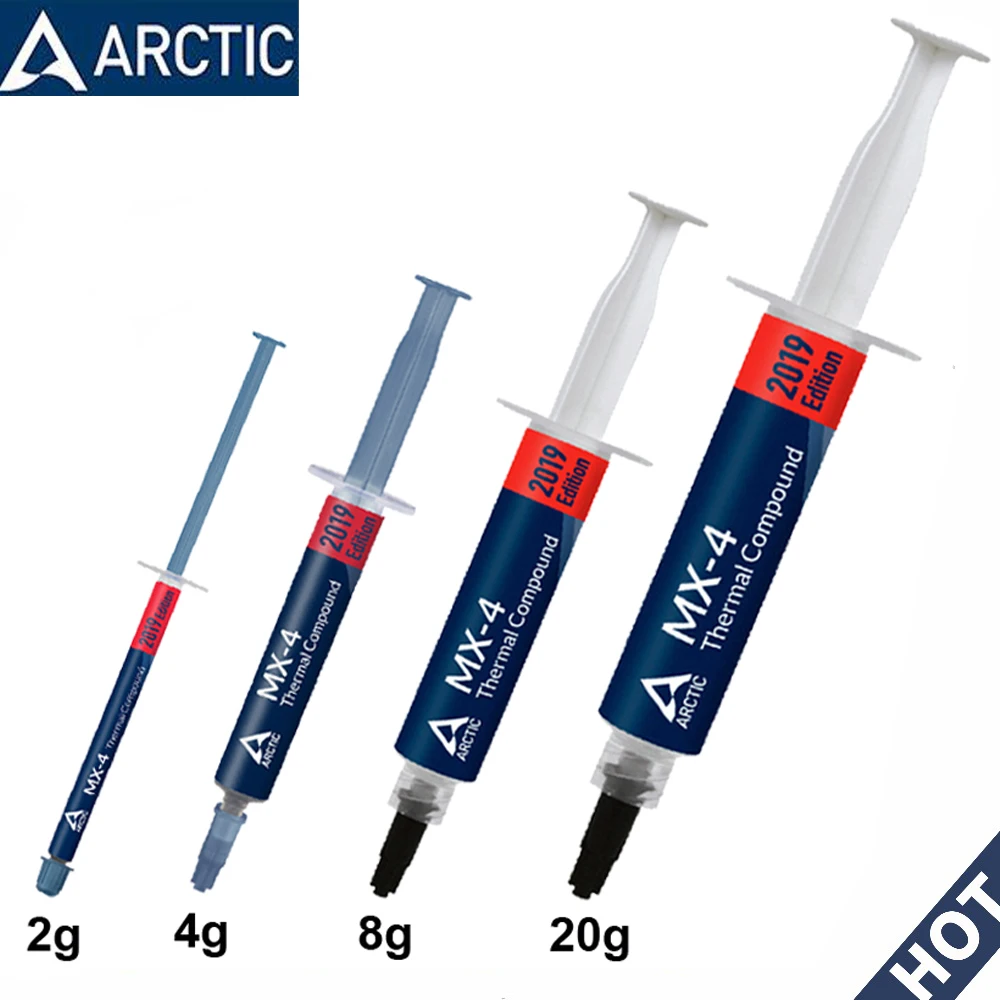 ARCTIC MX-4 термопаста Для кулеров теплоотвод паста термопаста VGA штукатурка для радиатора высокая прочность для cpu GPU