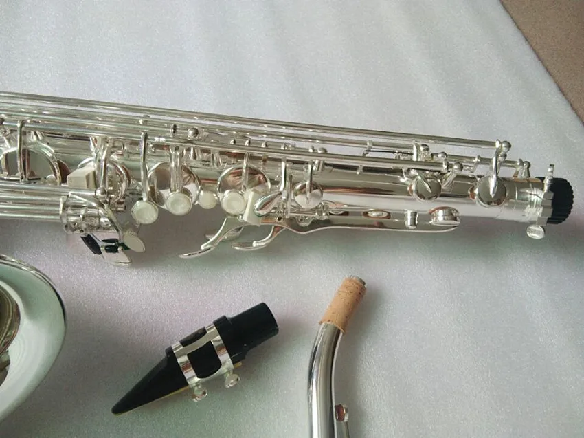 Япония новый тенор саксофон 875EX серебряный ключ качество посеребрение Sax