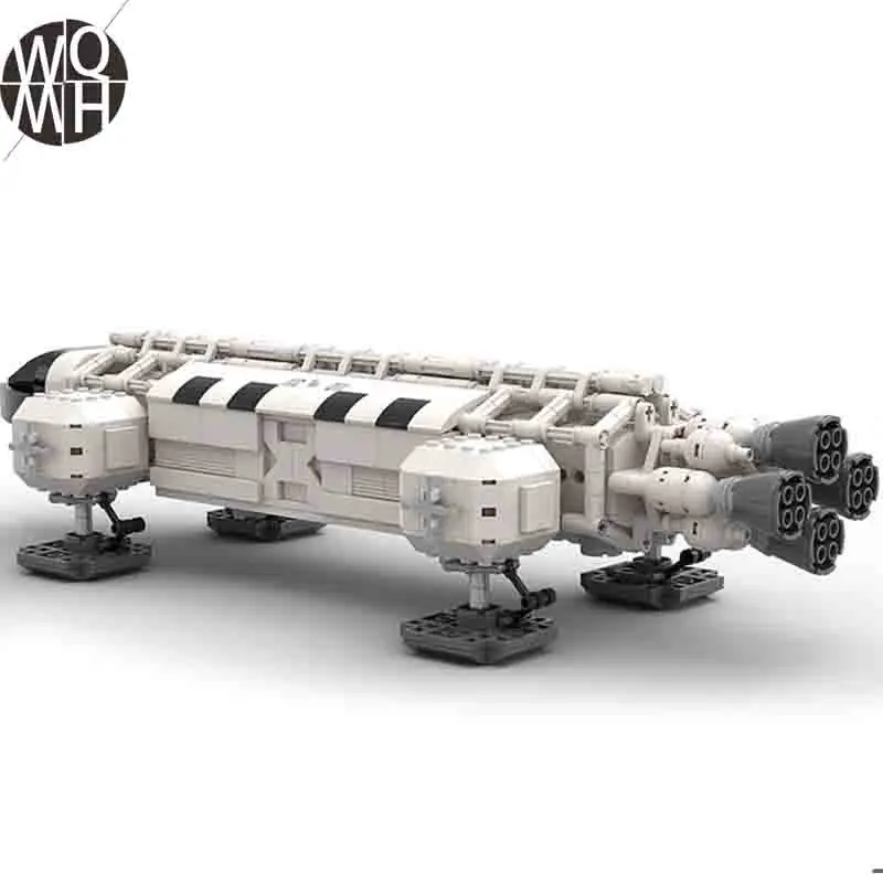 

NEW MOC Spaceport Space 1999 Eagle The Shuttle Launch Center Bricks Building Block Educational Toys Children gift