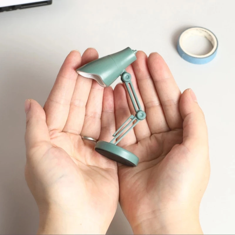 

Светодиодная настольная лампа, Миниатюрный Складной ночник для чтения и книг, ночники с защитой для глаз для дома, компьютера, ноутбука