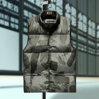 2022 new brand clothing vest jacket mens autumn warm sleeveless jacket male winter casual waistcoat men vest plus size vest 8103