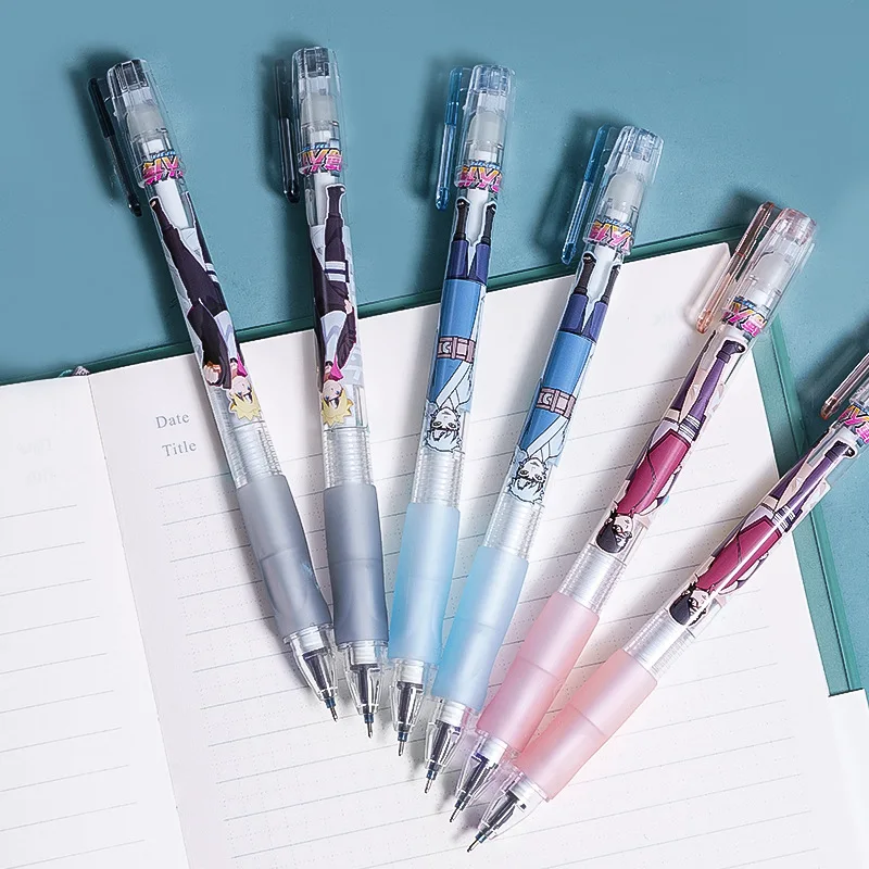 Deli авторучки 36 шт. искусственная кожа Школьные принадлежности японские милые