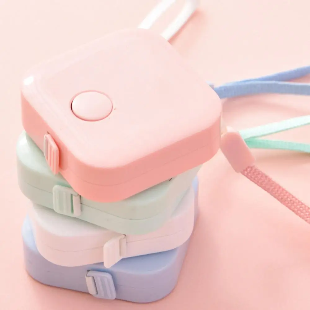 

150cm/60" Tape Measure Portable Retractable Waist Measurement Tool Children Height Ruler Centimeter Inch Roll Tape Girls Gifts