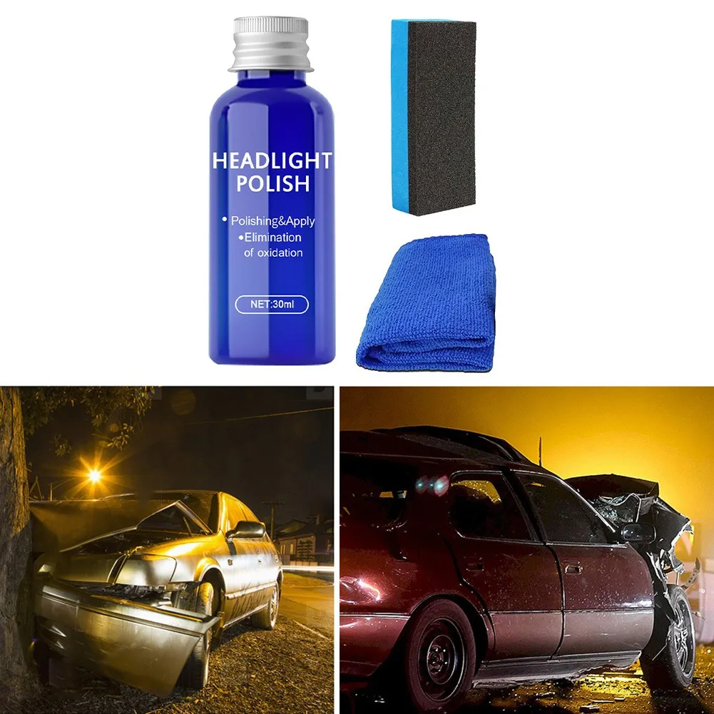 

Car-Accessory Lens Cleaner Repair Fluid Headlight Cover Polish Protection