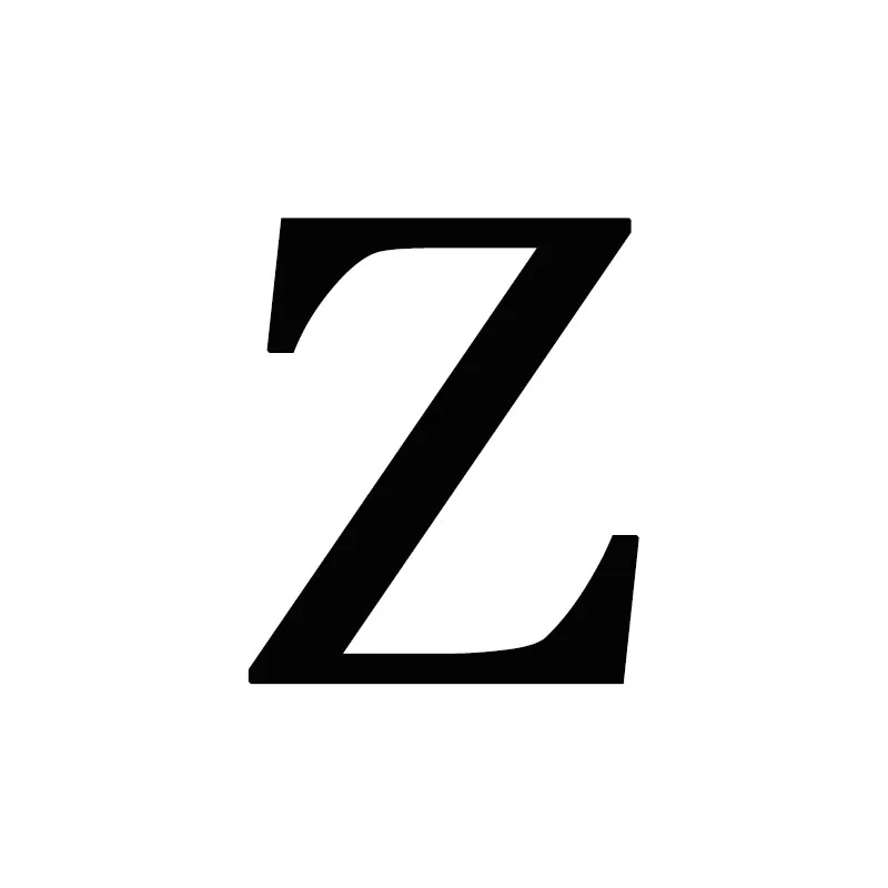 Z 1 шт. пары регулируемые 26 букв Простые открытые кольца уникальные кольца с именем лучшего друга влюбленных рождественские подарки - Цвет основного камня: Z