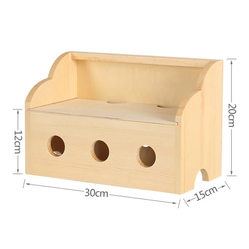 melhor Grande Caixa De Gerenciamento Cabo Cabo Cabo De Madeira Gestão Organizador Caixa De Armazenamento Para Mesa Tv Computador Usb Hub Sistema A
