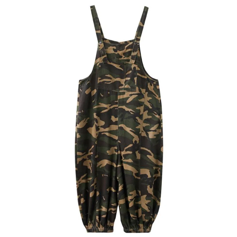 

Jumpsuit Women Korean Fashion Baggy Jeans Jumpsuits High Waist Wide Leg Overalls Trousers Woman