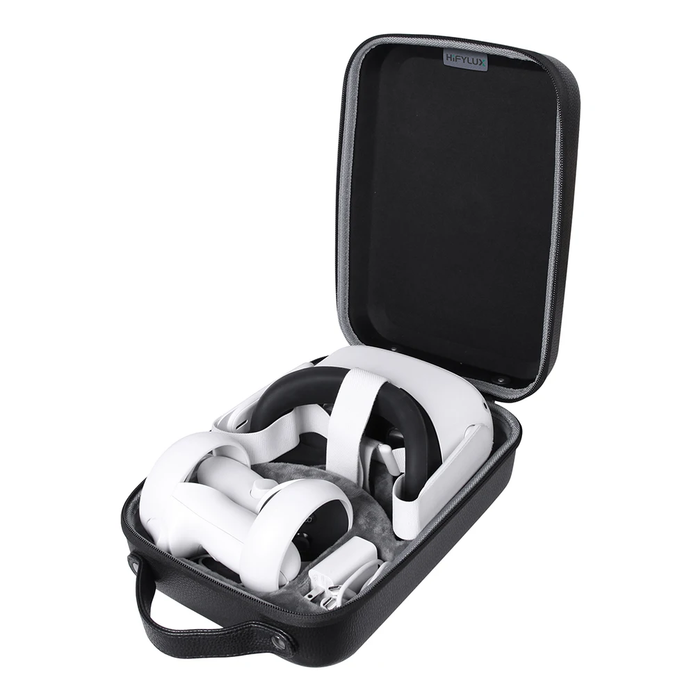

Portable Case Electronic Equipment Accessory VR Storage Box for Oculus Quest 2 Headset Controller Travel Protective Handbag