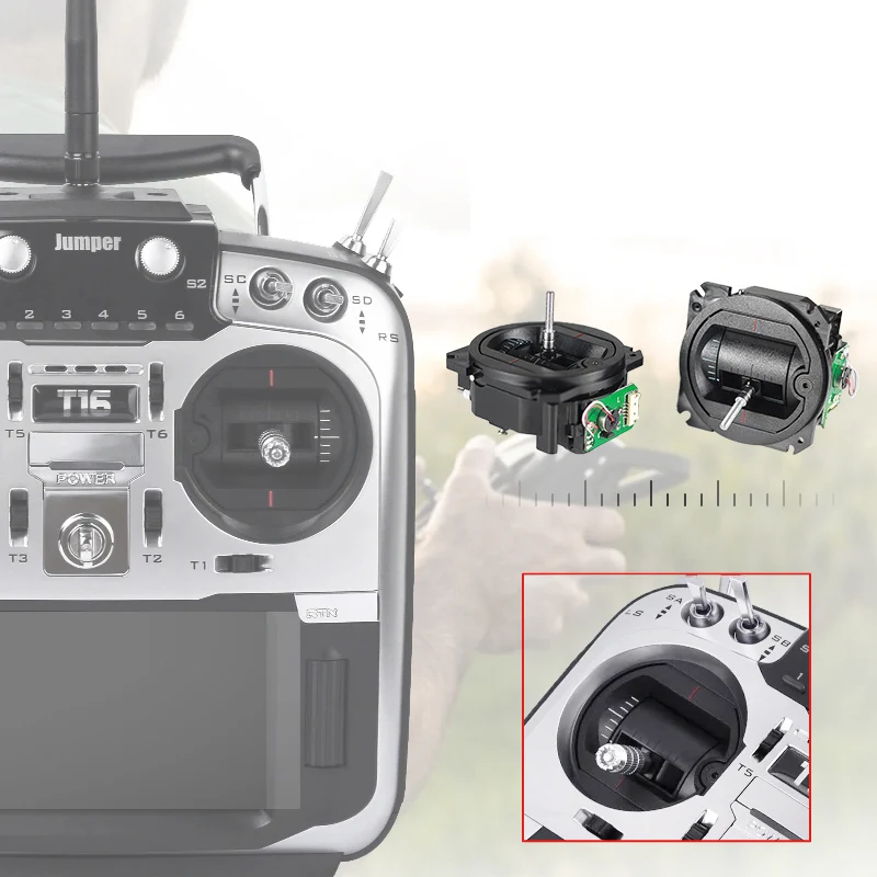 Джемпер T16 PRO V2 2 4G 16CH с открытым исходным кодом поддержкой нескольких протоколов