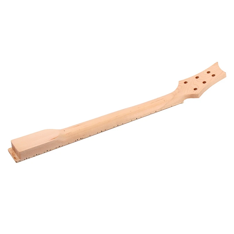 

1 Pcs Guitar Neck Maple 22 Fret 24.75 Inch Truss Rod & 6Pcs Guitar Machine Heads Knobs Guitar String Tuning Pegs