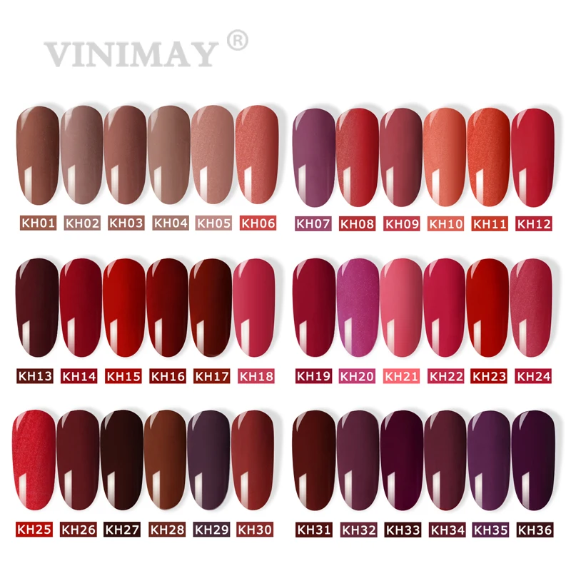 VINIMAY фирменный красный Гель лак для ногтей Полупостоянный УФ Праймер