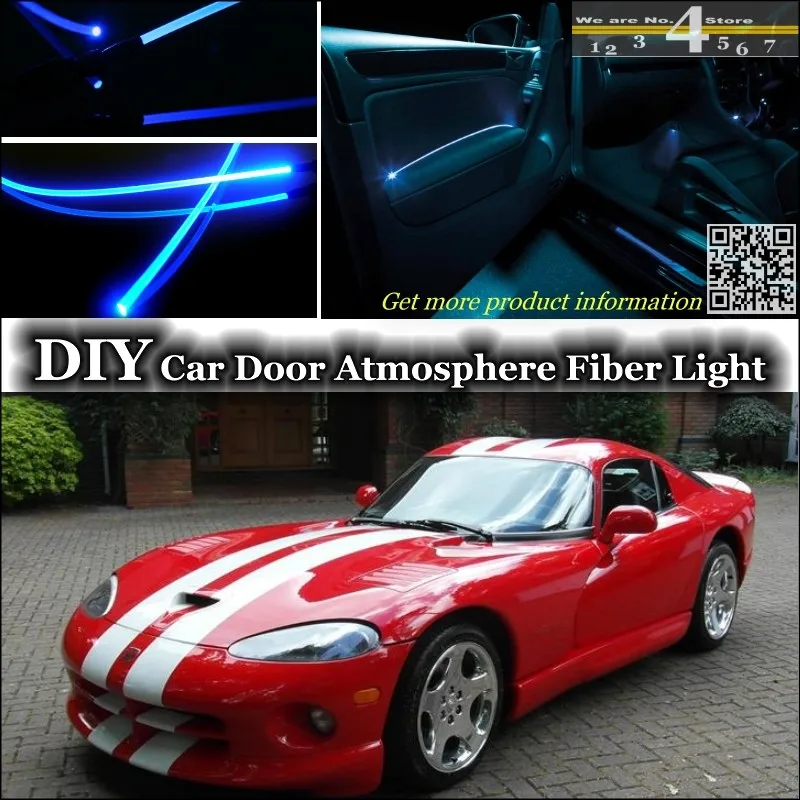 Для Dodge Viper Phase RT/SRT/SR GTS внутренний окружающий свет Настройка атмосферного