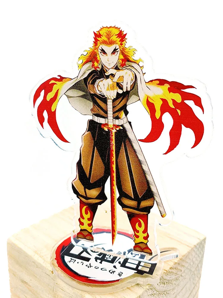 

Anime Demon Slayer Infinite Train Character Kimetsu No Yaiba Hashira Giyuu Muichirou Acrylic Stand Figure Model Desk Decor