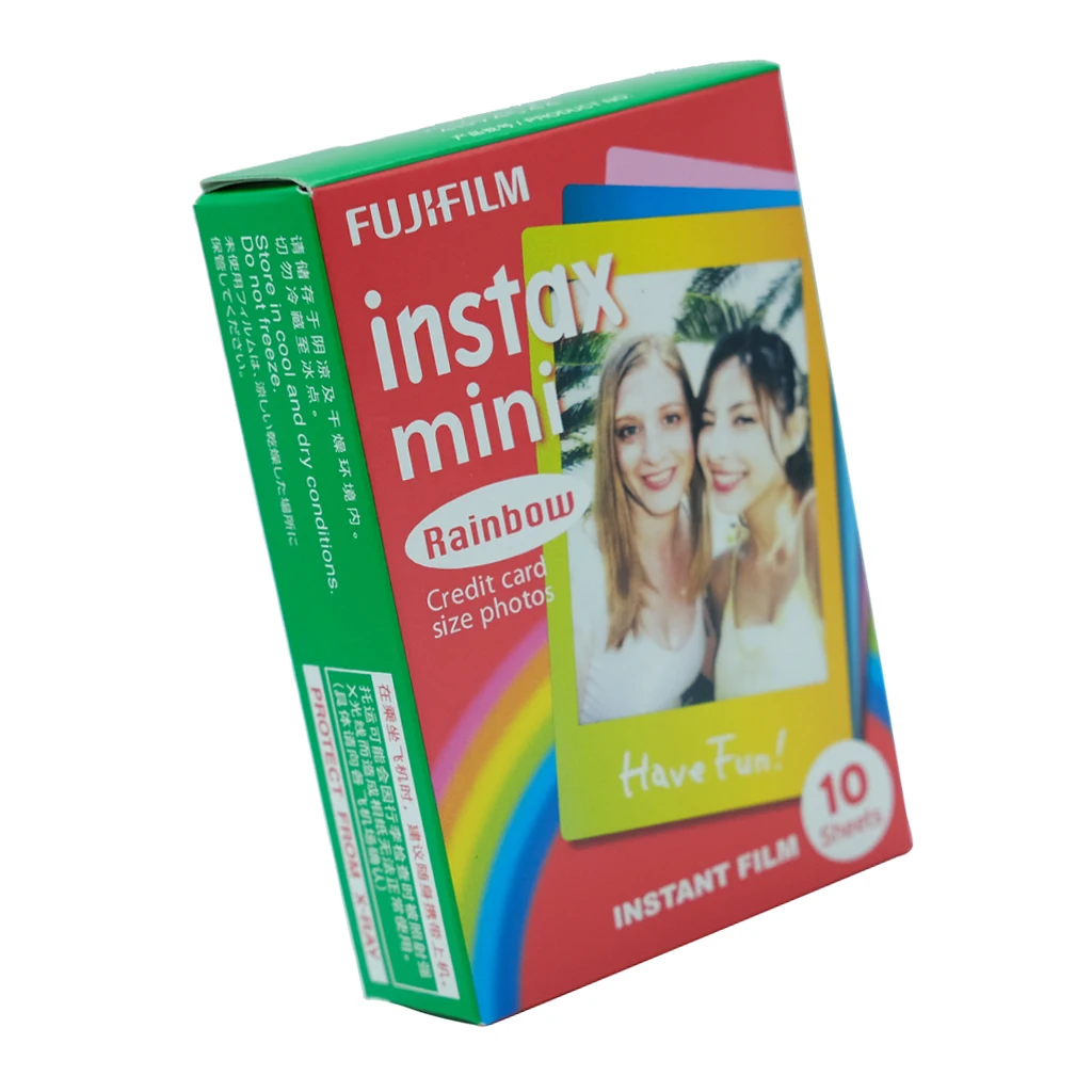 Новинка 10-80 листов Fujifilm Instax Mini пленка для Fuji 7/8/9/10/30/50 s/фотоаппаратов моментальной
