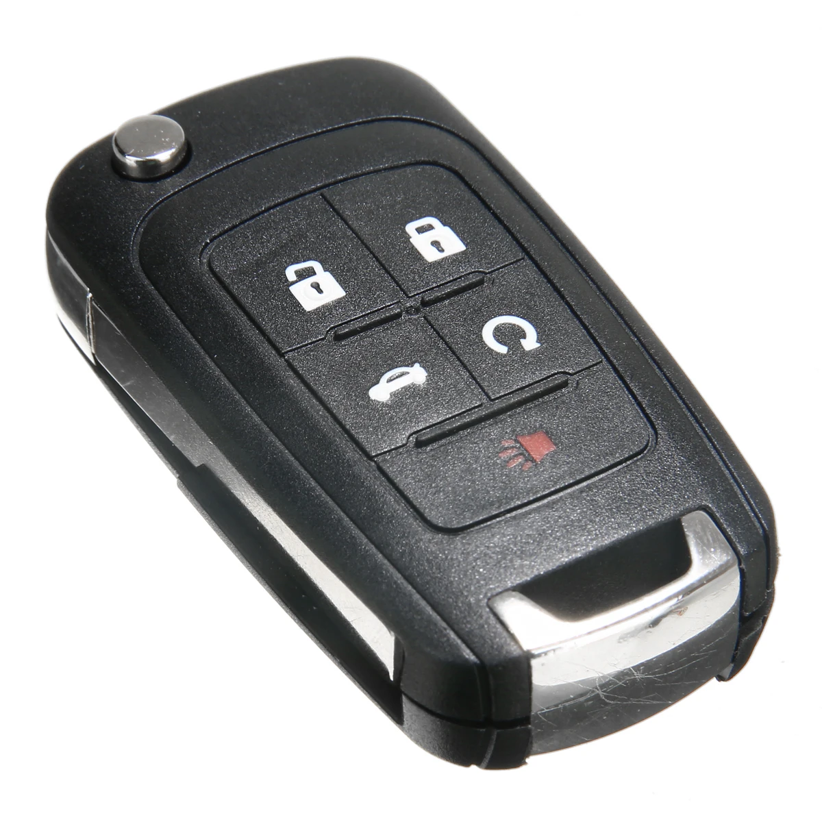 Mayitr 1 шт. 5 кнопок Складной флип пульт дистанционного управления чехол для ключей