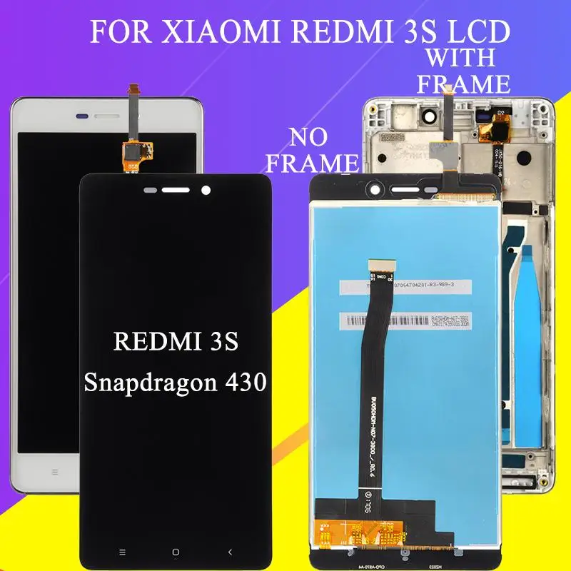 Акция Catteny для Xiaomi Redmi 3 S, ЖК-дисплей, замена экрана для Redmi 3, дисплей, сенсорная панель, дигитайзер, сборка