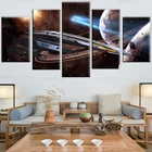 Современная декоративная стена для спальни, 5 шт., большой эффект большой массы, Нормандия, SR-2, плакат, высокое качество, холст, Художественная печать, Модульная картина