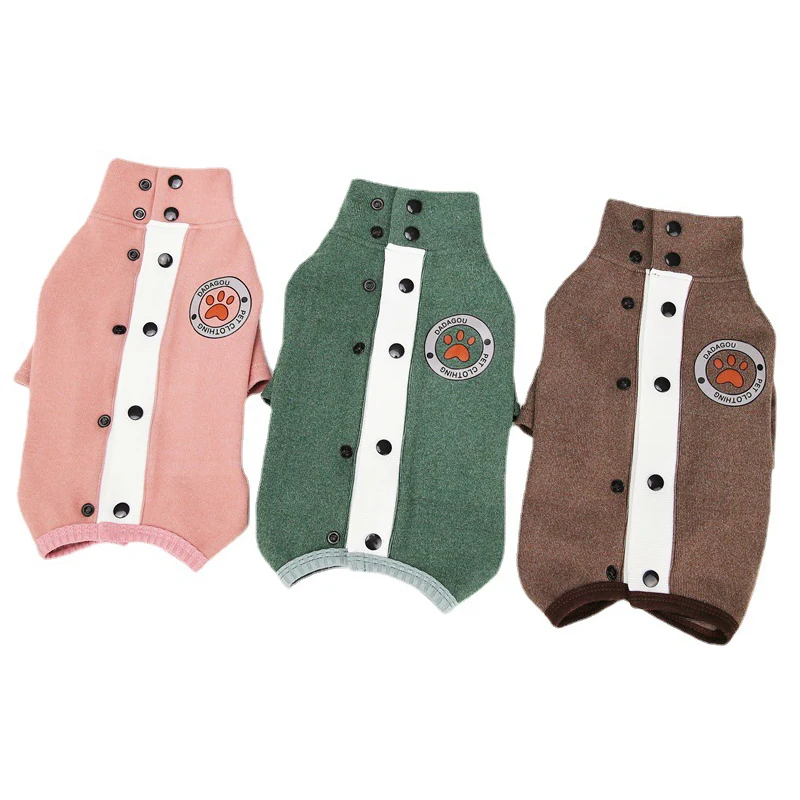 

Pet Winter Overalls Dog Warm Protect Belly Jumpsuit Small Medium Dogs Puppy Thicken Pajamas Chihuahua Yorkshire Pyjama Clothes