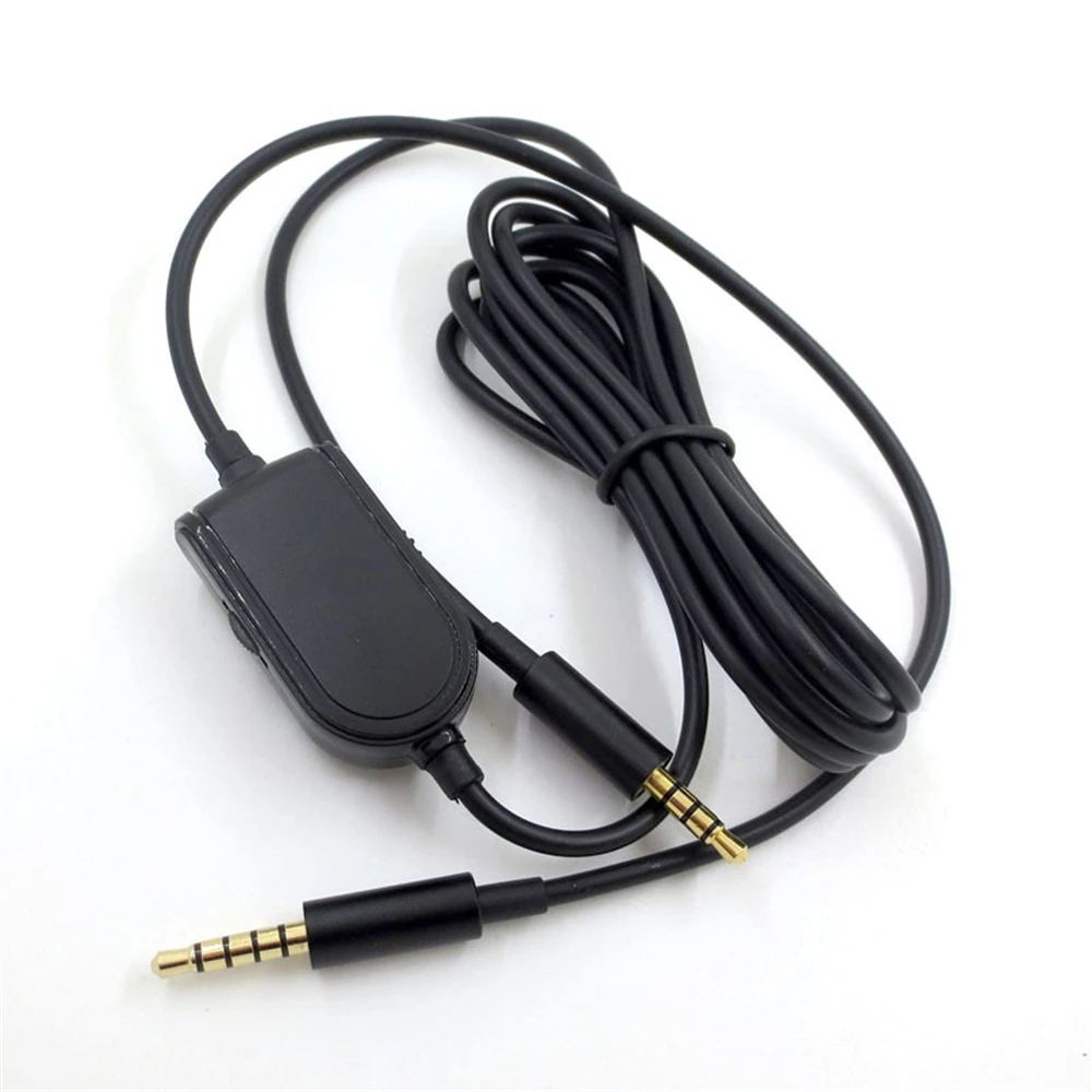 Aux кабель для игровой гарнитуры регулятор громкости звука штырь сменный