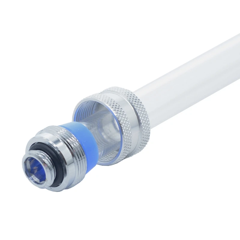 

OD 14mm Hard Tube Extender Fittings G1/4 Thread Rigid Tube Fittings Adapter