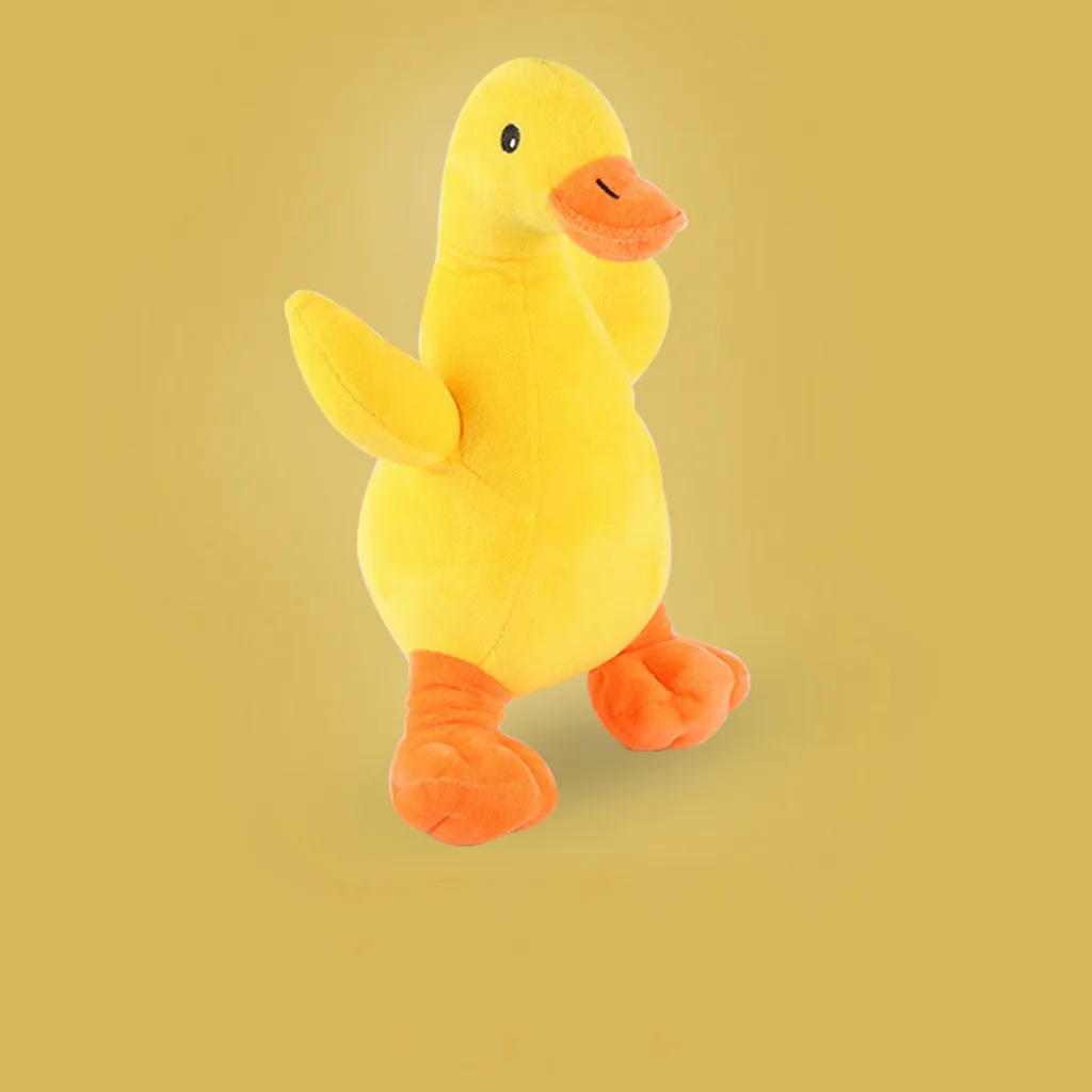 Игрушка со звуком собака Набивная игрушка малая утка для снятия стресса