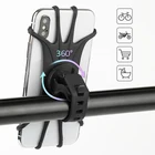 Универсальный противоударный эластичный силиконовый держатель для телефона, подставка для велосипеда, горного велосипеда, телефона DVR, кронштейн для поддержки GPS