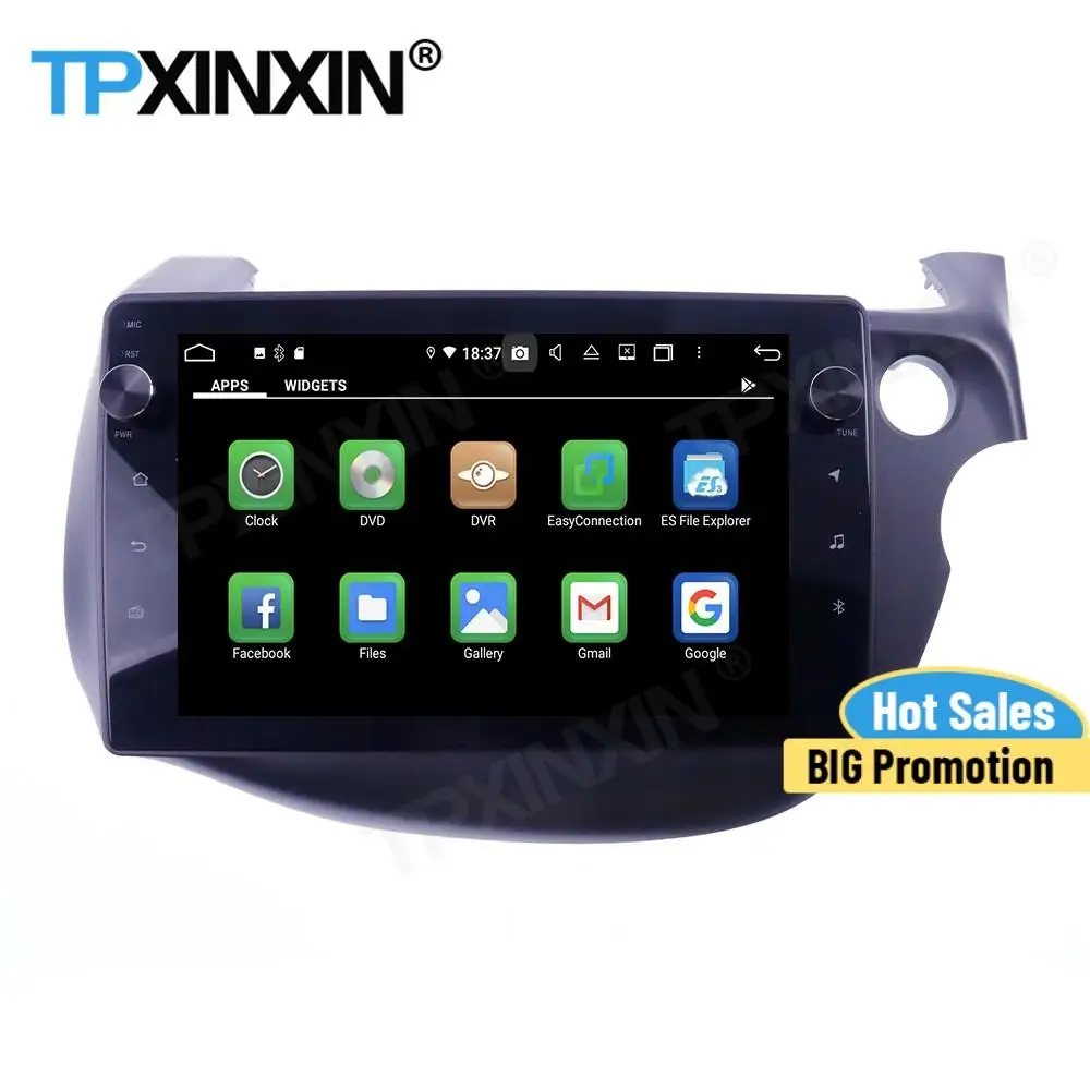 

Автомагнитола Carplay 2 Din, стерео, с управлением, Android, для Honda Fit 2008, 2009, 2010, 2011, 2012, 2013, GPS-навигатор, аудиоплеер