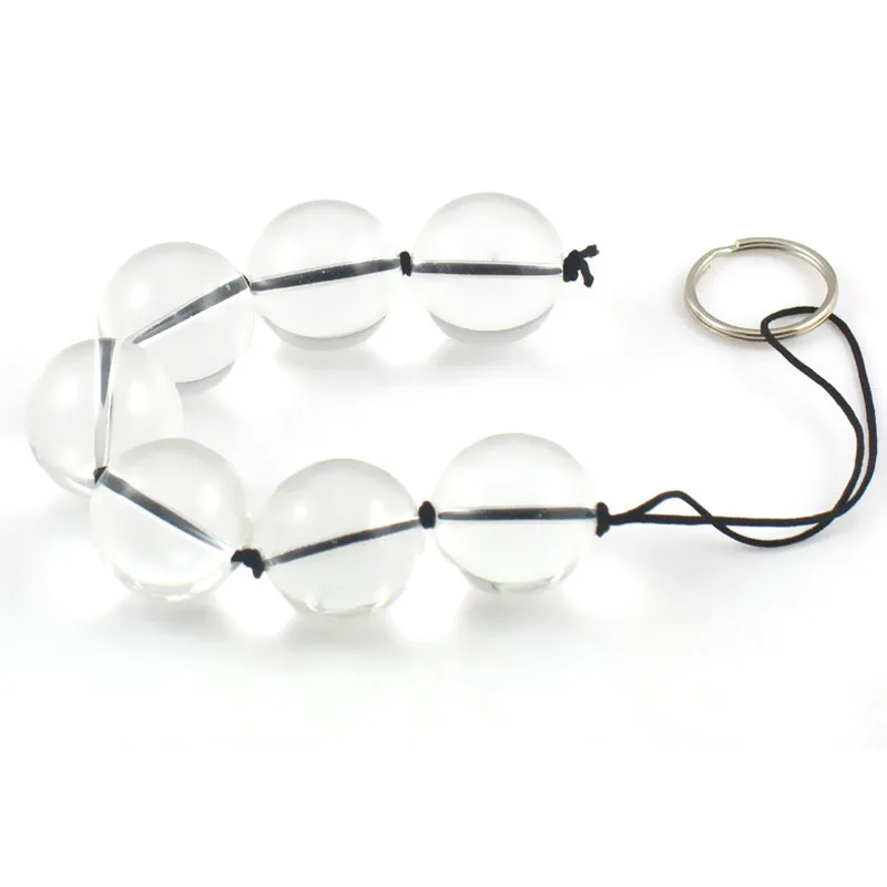 Взрослые Эротические Стекло анальные шарики Анальная пробка Анальный