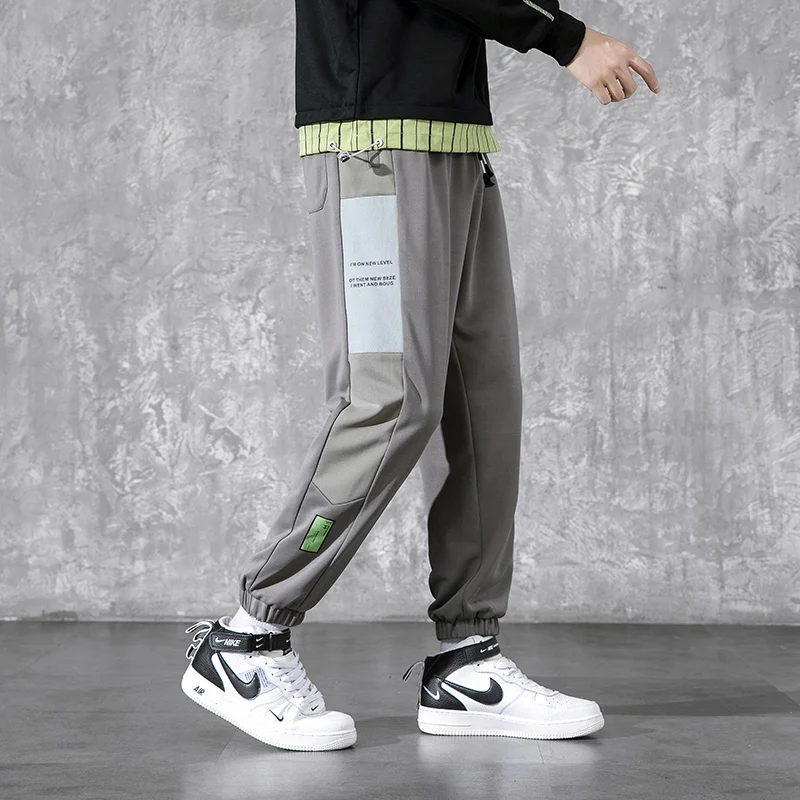 

Joggers Running Sports Jogging Pants for Men Casual Black Sweatpants Man Cotton Plus Size Gym Clothing Trousers Harajuku 2020