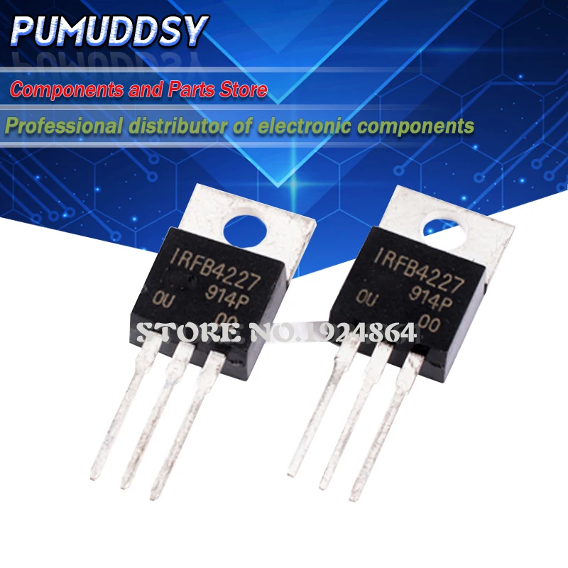 10 шт. IRFB4227PBF IRFB4227 4227 TO 220 Новый МОС Фет транзистор IC|Транзисторы| |