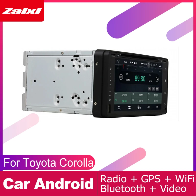 Android автомобильный мультимедийный плеер для Toyota Corolla 2000 ~ 2017 gps навигация 2 din