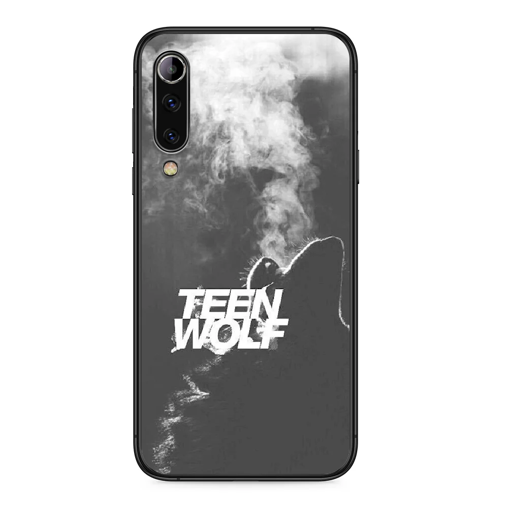 

US TV Teen Wolf Phone case For Xiaomi Mi note 10 A3 9 MAX 3 A2 8 9 Lite Pro ultra black Funda Fashion Waterproof Silicone Cell