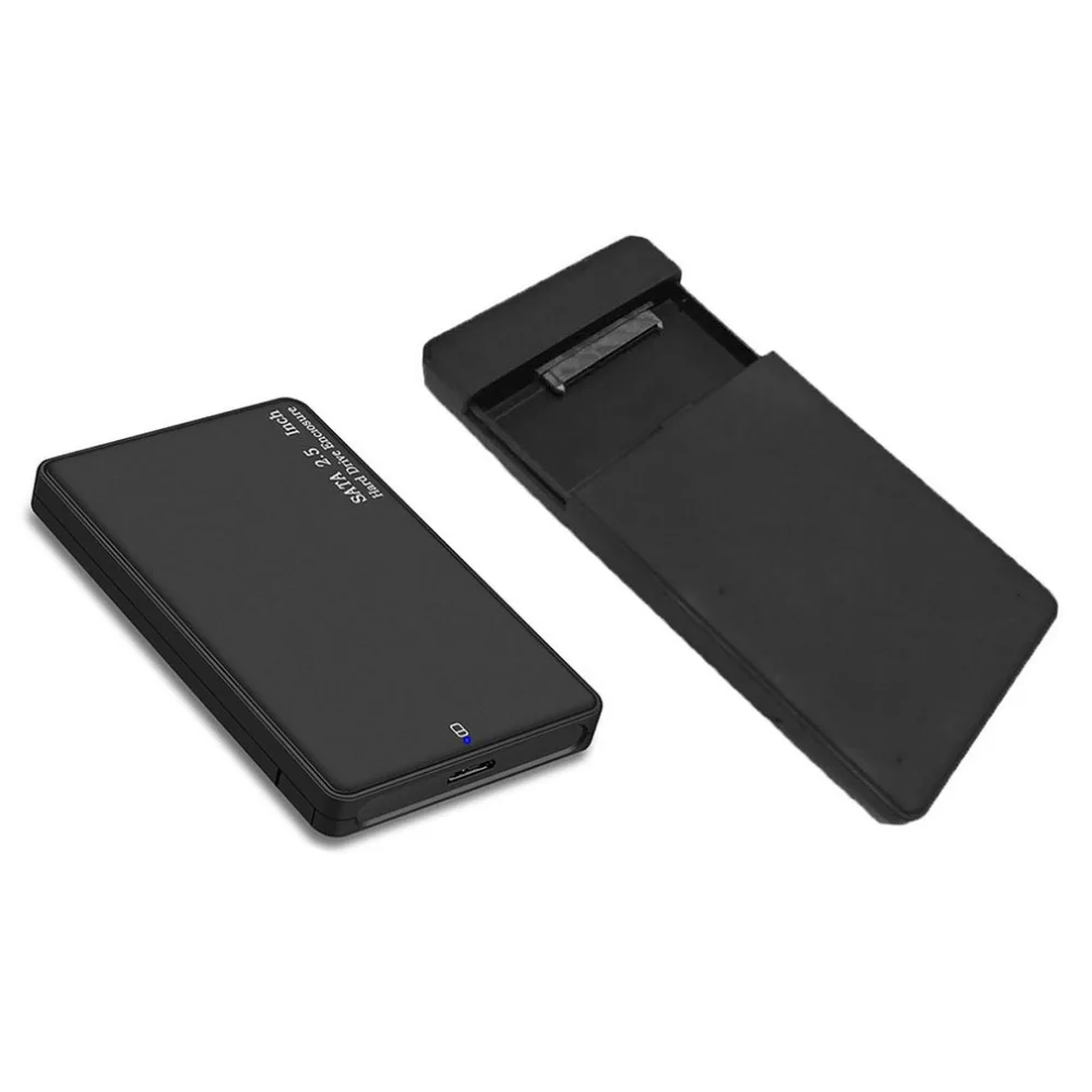 2,5 дюймовый HDD SSD чехол Sata к USB 3,0 адаптер 5 Гбит/с жесткий диск корпус Поддержка 2 ТБ HDD диск для Windows Mac OS