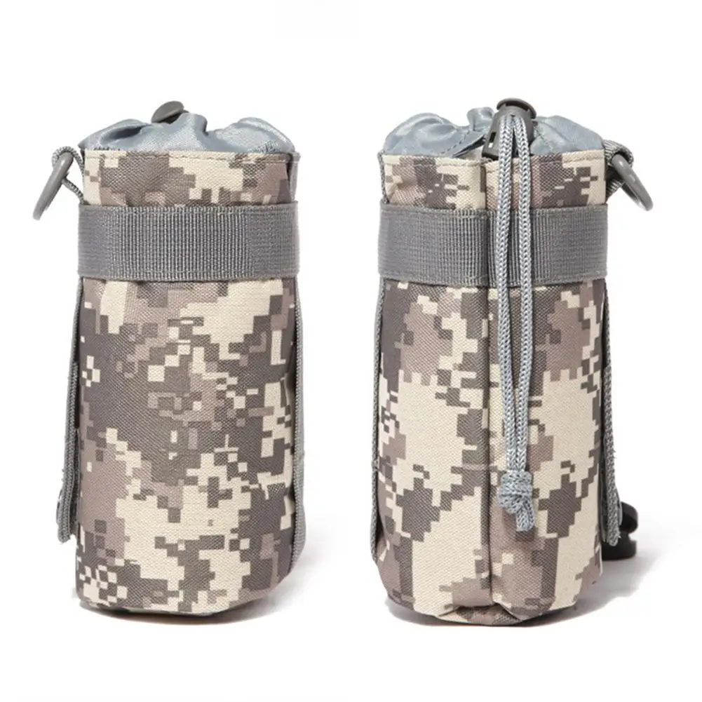 

Outdoor Portable Tactical Military Hiking Water Bottle Kettle Bag Pouch Holder