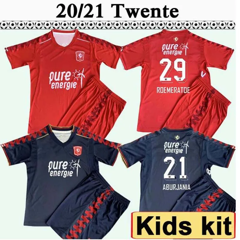 

Children Sets FC Twente uniforms boys and girls sports kids shirts+shorts training suits blank custom set