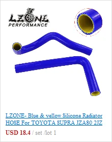 LZONE-9 шт. комплект силиконовых шлангов радиатора для 02-07 Subaru Impreza WRX/STi GDA/GDB EJ20 JR-LX1803C-QY