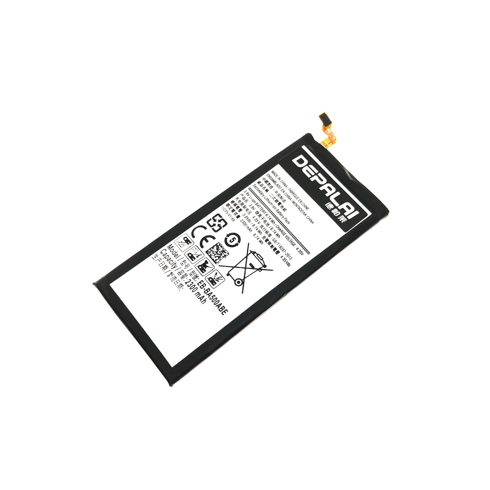 Аккумулятор 2300 мАч для Samsung Galaxy A5 A5000 A5009 EB BA500ABE A500F SM A500 аккумулятор высокого