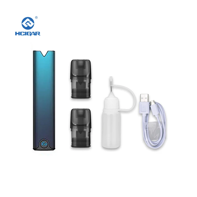 Aquamarine Blue HCIGAR AKSO OS Pod Комплект 1,4 мл многоразового бака мини pod vape ручка MTL стартовый комплект Электронная сигарета с воздушным приводом pod система - Цвет: Aquamarine Blue