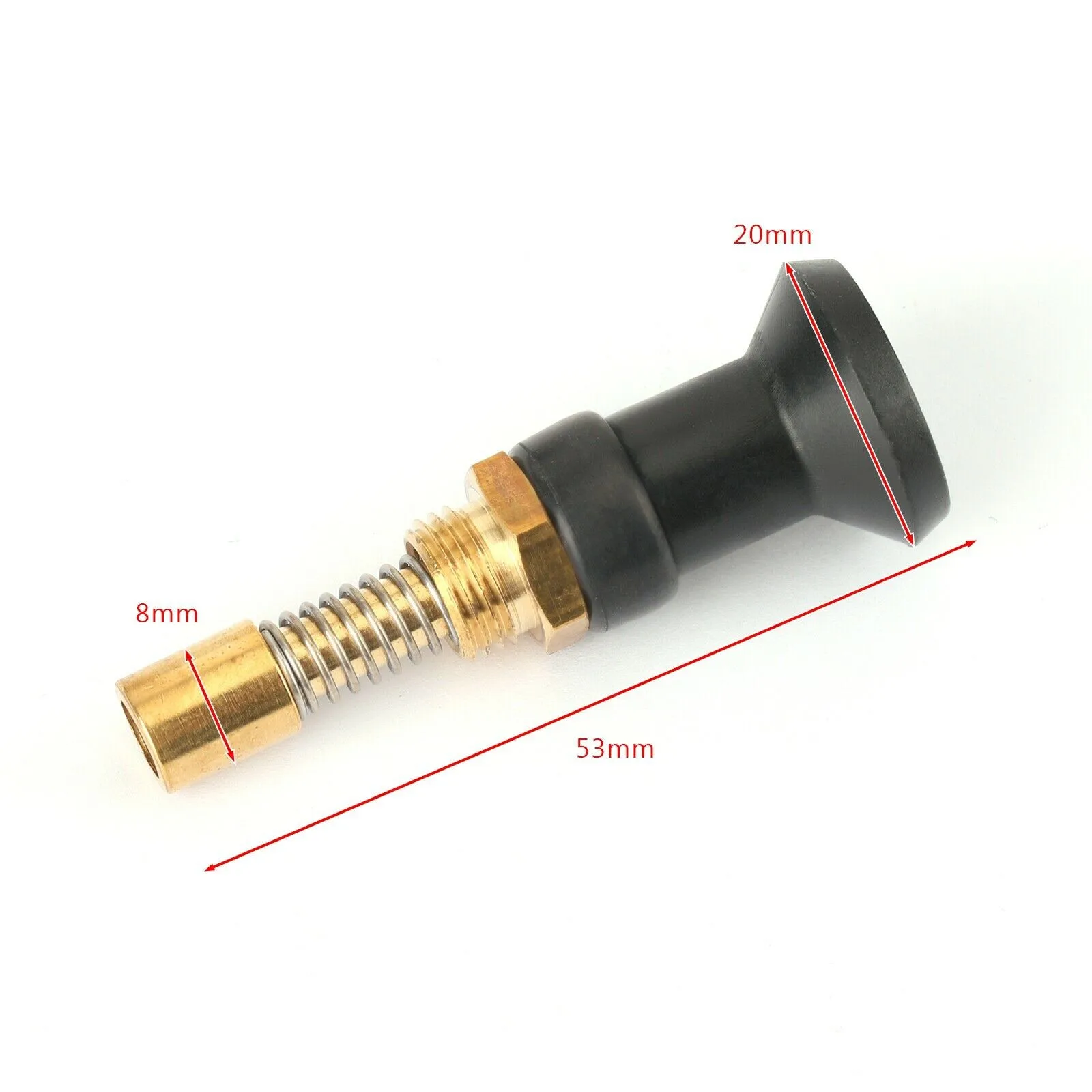 Карбюратор вытяжной дроссельной заслонки поршень пусковая кнопка для Mikuni KnobV/TM38