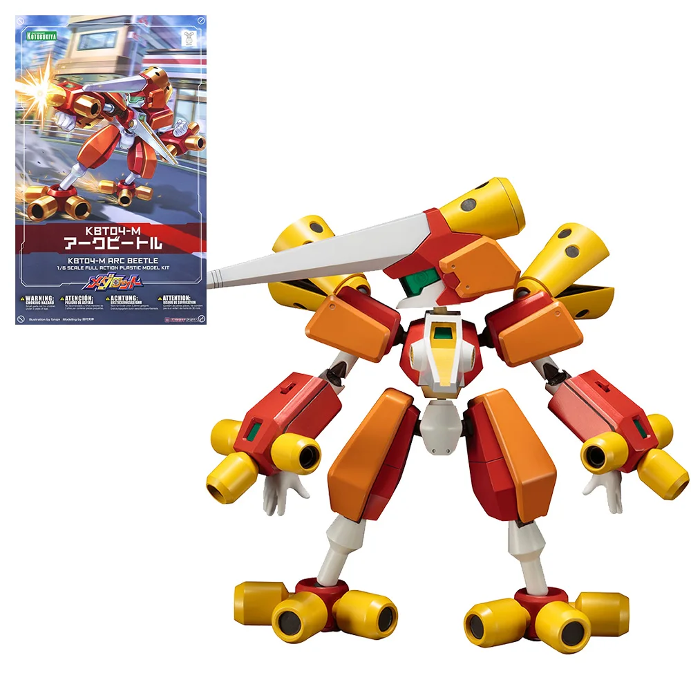 

Kotobukiya KP442R Badge Warrior KBT04-M ARC BEETLE ARC BEETLE Assemble Action Figurals Brinquedos Model