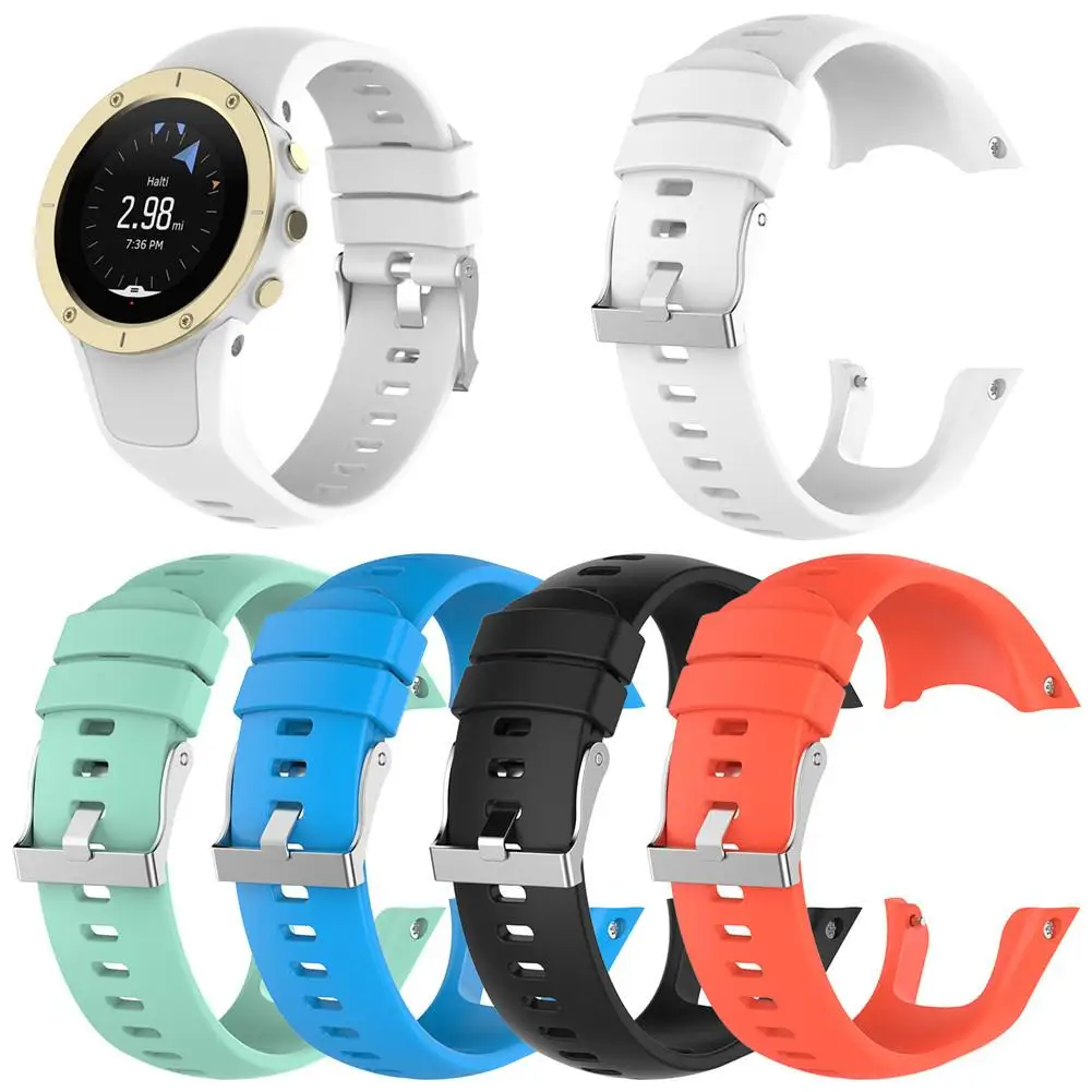 Сменный силиконовый ремешок для часов SUUNTO Spartan Trainer/тренировочные наручные