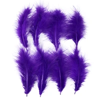 turkey marabou feathers 15 20 cm decor for party wedding clothes sewing diy jewelry accessory crafts plume 100pcspack wholesale