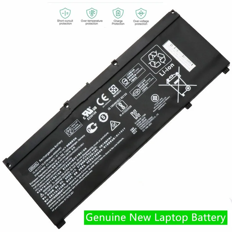 Onevan Genuino Sr04Xl Batteria Per Hp Presagio 15-Ce000 15-Ce000Ng 15-Cb0Xx 15-Ce 15-Cb 15-Ce015Dx 917724-855 917678-171 Hstnn-Ib7Z